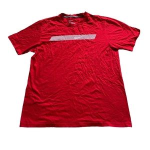 Nike Regular Fit Men’s Red Graphic Shirt